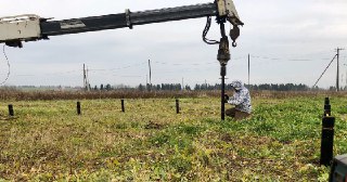 Установка винтовых свай Апатиты цена от 3173 руб.