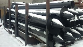 Винтовые сваи диаметром 73 мм Апатитах цена от 1375 руб.